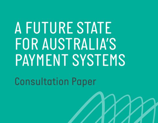 Document Cover - A Future State for Australia's Payment Systems